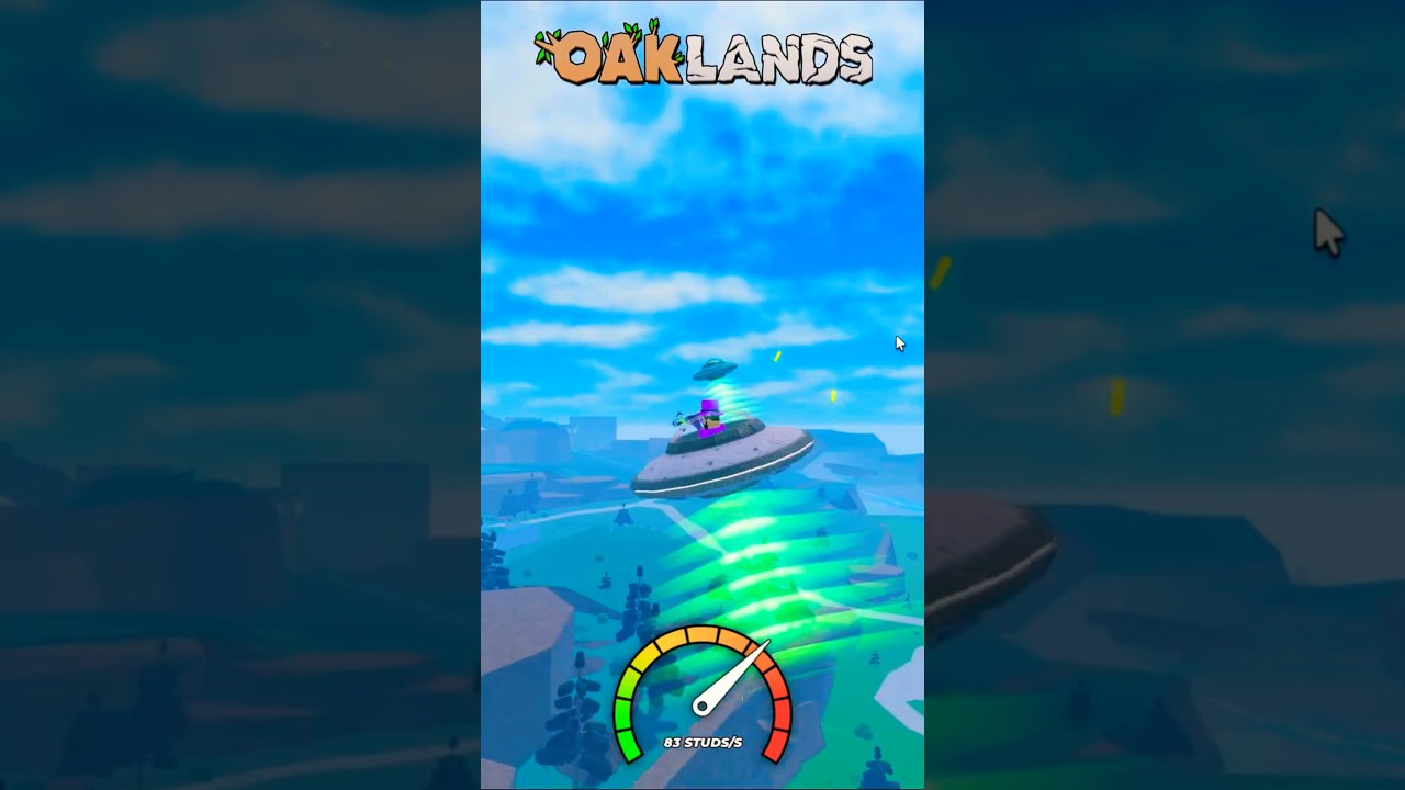 How to FLY the UFO in Oaklands Roblox (Patched)