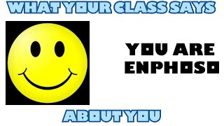 What YOUR Enfosi Class Says About You | Enfosi