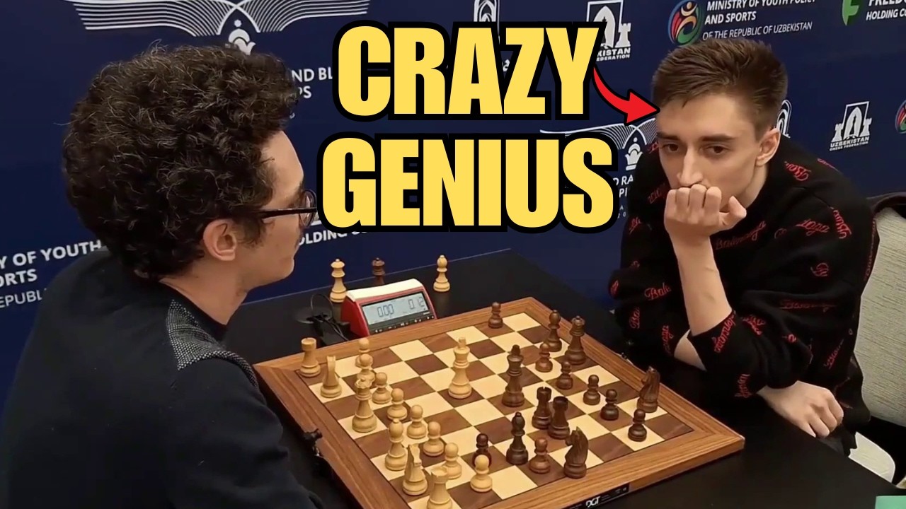 Crazy Genius Daniil Dubov Beats World No.3 Fabiano Caruana, World Blitz Championship 2023