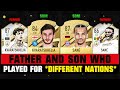 Footballers FATHER and SON Who Played For DIFFERENT Countries! 👨‍👩‍👦🔥 ft. Kvara, Sane, Thiago!