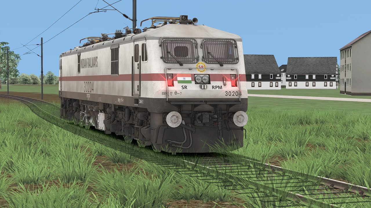 Garib Rath Train 2d GREAT WAP-7🔥 START UP & Couple with Garib Rath Train | BeamNG.Drive ...