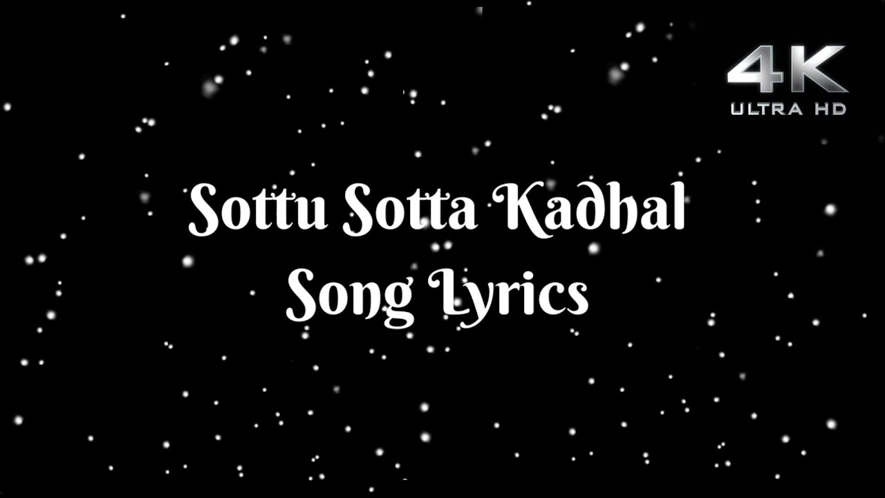 sottu sotta Kadhal❤️(#TamilZeromusic) - YouTube