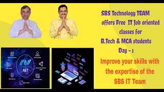 SBS IT  Team | Online Free ITJob Oriented Course By Real Time Experts | BTech | MCA | B.sc Computers screenshot 5
