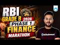 RBI Grade B 2026 | Phase 1 | Finance Marathon