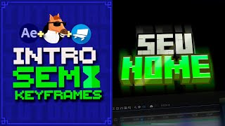 INTRO DE MINECRAFT com BLOCK BENCH  | Tutorial no BlockBench e AfterEfects