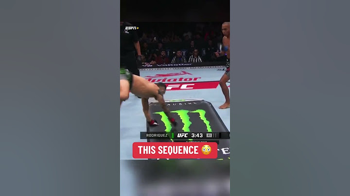 How did Ronaldo Rodriguez get back up? 😳 #UFCMexico