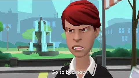 Evil James yells out the world is so stupid/grounded