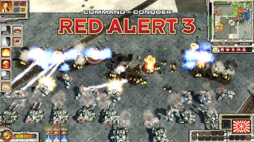 Command and Conquer Red Alert 3 Epic War MOD TD | The Toy Factory in Tower Defense Map