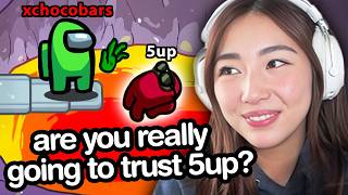 Gaslighting all my friends in Among Us