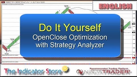 Do It Yourself - 2 Bars OpenClose Strategy Analysis with NinjaTrader Analyzer