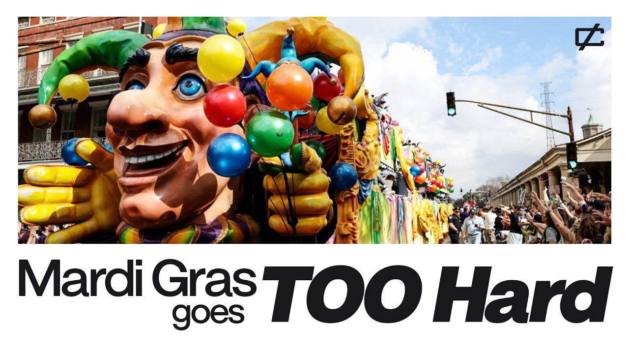 Mardi Gras in New Orleans Is Absolute Chaos