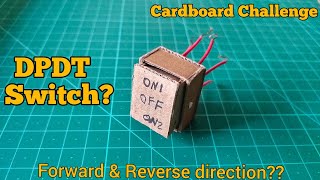 How To Make Simple Switch From Cardboard? Homemade ...