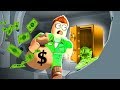 ROBBING A BANK IN ROBLOX!