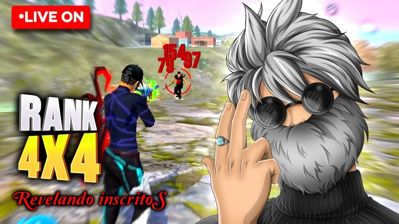 VEM PRA LIVE🔥REVELANDO E JOGANDO COM INSCRITOS VALENDO PREMIAÇÕES🤩🎁FREE FIRE AO VIVO 🔔