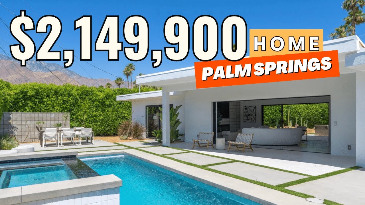 Stunning $2.1M HOME in El Mirador Movie Colony | Palm Springs CA | Moving to Palm Springs California