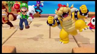 Super Mario Party Team Mario Vs. Team Bowser - All Team Minigames - Ericfortestv