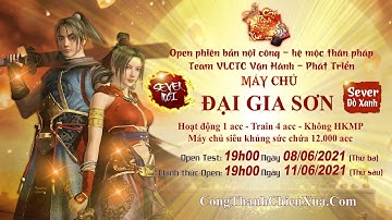 Cùng Tham Gia Test Sever Mới Cày Cuốc Đồ Xanh Chuẩn Bị Ra Mắt Vào Ngày 11/6 Anh Em Cùng Vào Test Nhé