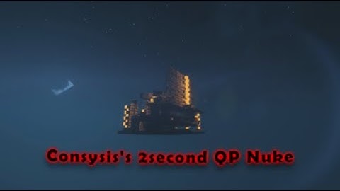 Consysis 2 sec Quickprint 255 Nuke (Possible release)