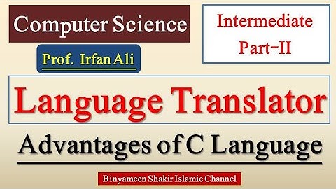 Computer Science|Inter Part-II|Lecture#2|Sir Irfan Ali