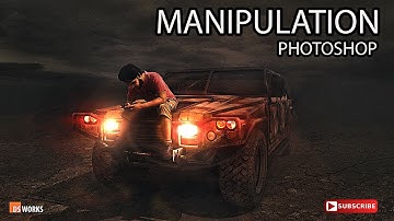 Photoshop Manipulation tutorial with hummer #ds_works