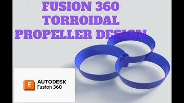 "Fusion 360 Tutorial: How I Made This DIY 3D Printable Propeller"