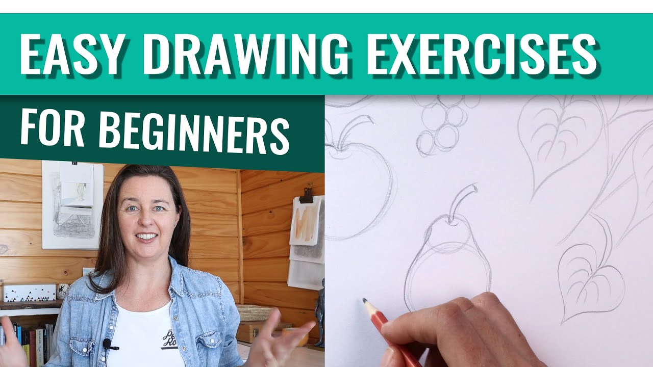 I Want to Draw: Simple Exercises for Complete Beginners