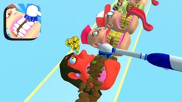 Teeth Runner! 👄😀 All Levels Gameplay Android,ios (Part 1)