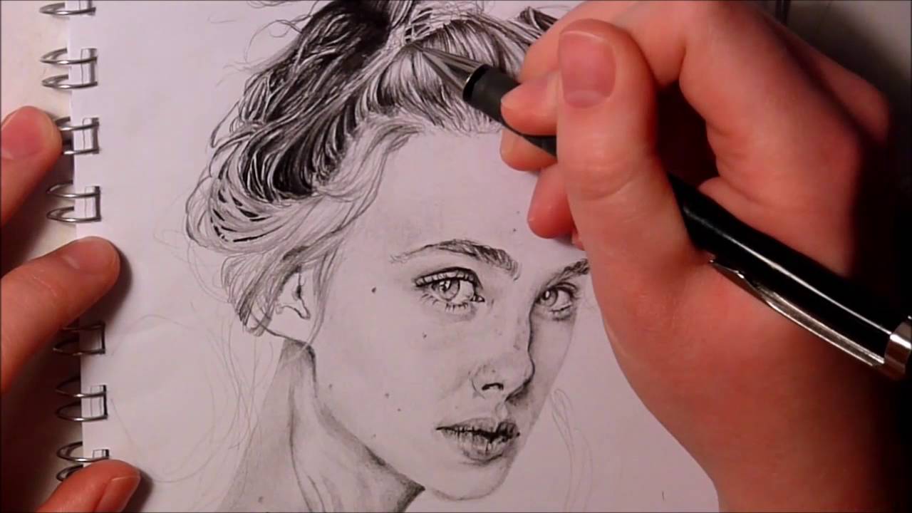 Speeddrawing Model (Marnie Harris)