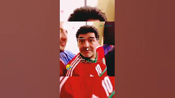 دييغو مارادونا يلبس حلومة 