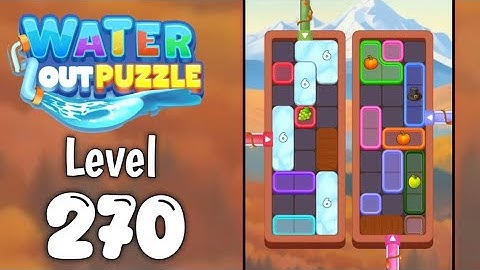 Water Out Puzzle Level 270 Walkthrough