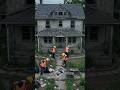 🏚️ Abandoned House Transformation in 40 Seconds 🤯 | Extreme Timelapse Renovation #shorts