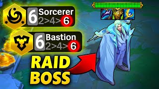 Literally Building Raid Boss Swain