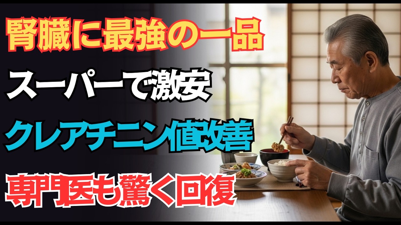 腎臓がよみがえる朝の食べ方 たったこれだけでクレアチニン値がぐんと下がり透析の不安も遠ざかります