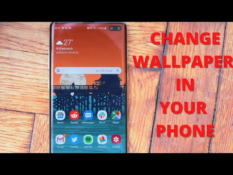 How to Change Wallpaper in your Phone (Android)