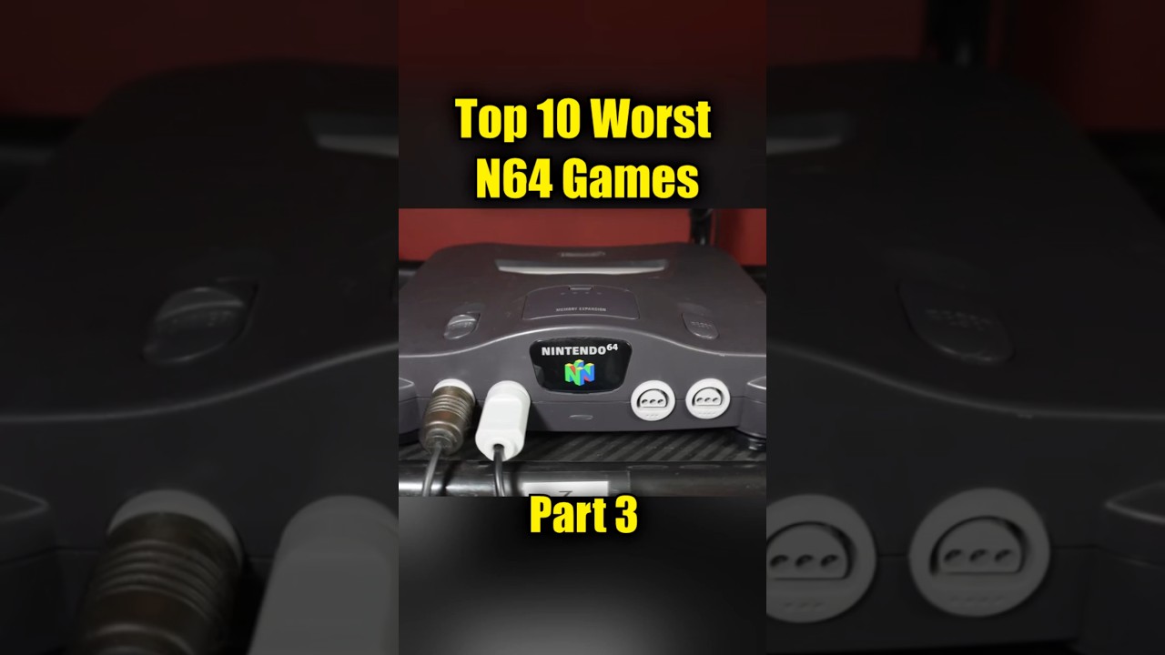 Топ-10 худших игр для N64. Часть 3.