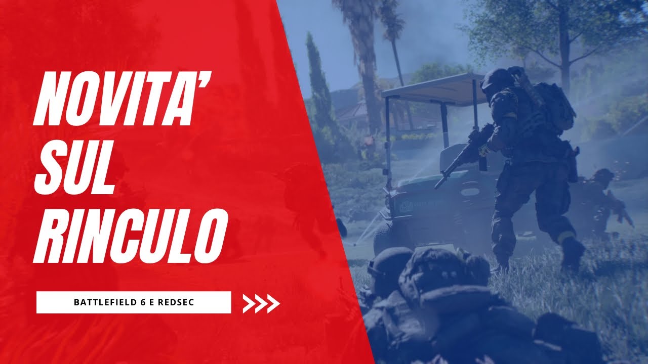 NOVITÀ SUL RINCULO PER BATTLEFIELD 6 E REDSEC 