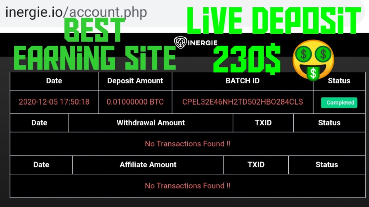 New Bitcoin mining site 2020 /earn free bitcoins 🥰🤑