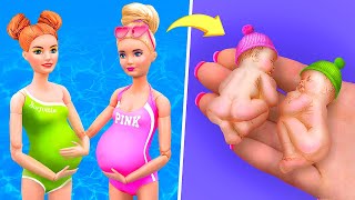 Barbie tutorial/Cómo hacer una barriga de embarazada para tu muñeca barbie  