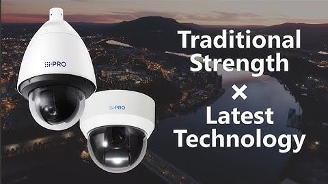 i-PRO New PTZ camera Concept Video