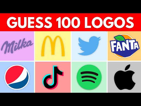 Guess the Logo in 3 Seconds | 100 Famous Logos | Ultimate Logo Quiz 2024