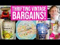 THRIFT SHOP WITH US! | VINTAGE & ANTIQUES TO RESELL | YOUTUBER MEETUP