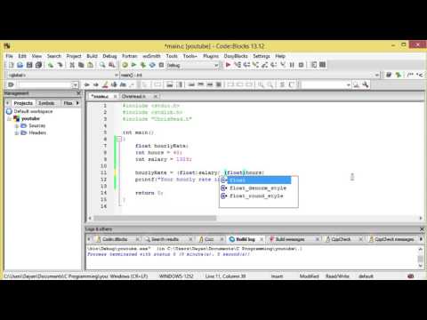 C Programming - 21 - Intro to Typecasting