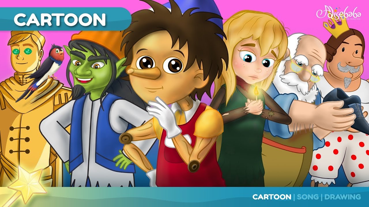 بينوكيو و 5 حكايات أخرى - قصص الأطفال - قصة وقت نوم الأطفال - الرسوم المتحركة - باللغة العربية