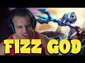 TYLER1&#39;S FIZZ DESTROYS THIS ANIVIA | MID DOMINATION GOD | FIZZ 1V9