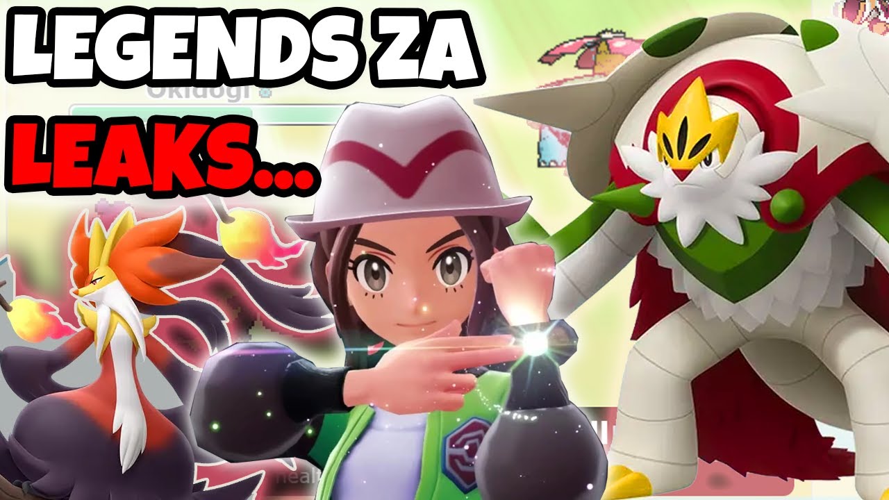 WE GOTTA TALK ABOUT THE LEAKED MEGA LIST FOR POKEMON LEGENDS ZA... ITS A LOT GOING ON !sub