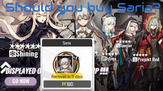 [Arknights] Should you buy Saria from shop?