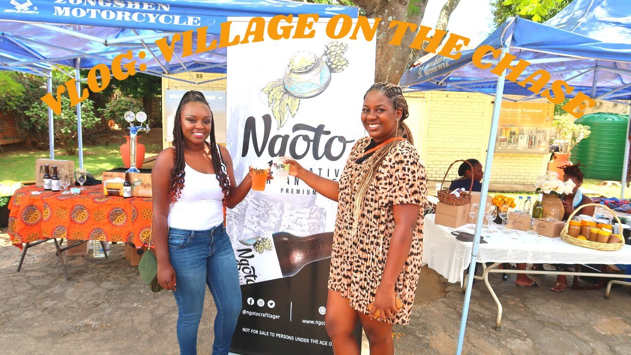 VILLAGE ON THE CHASE MARKET Craft beer &Gin, food ,new plant, walking