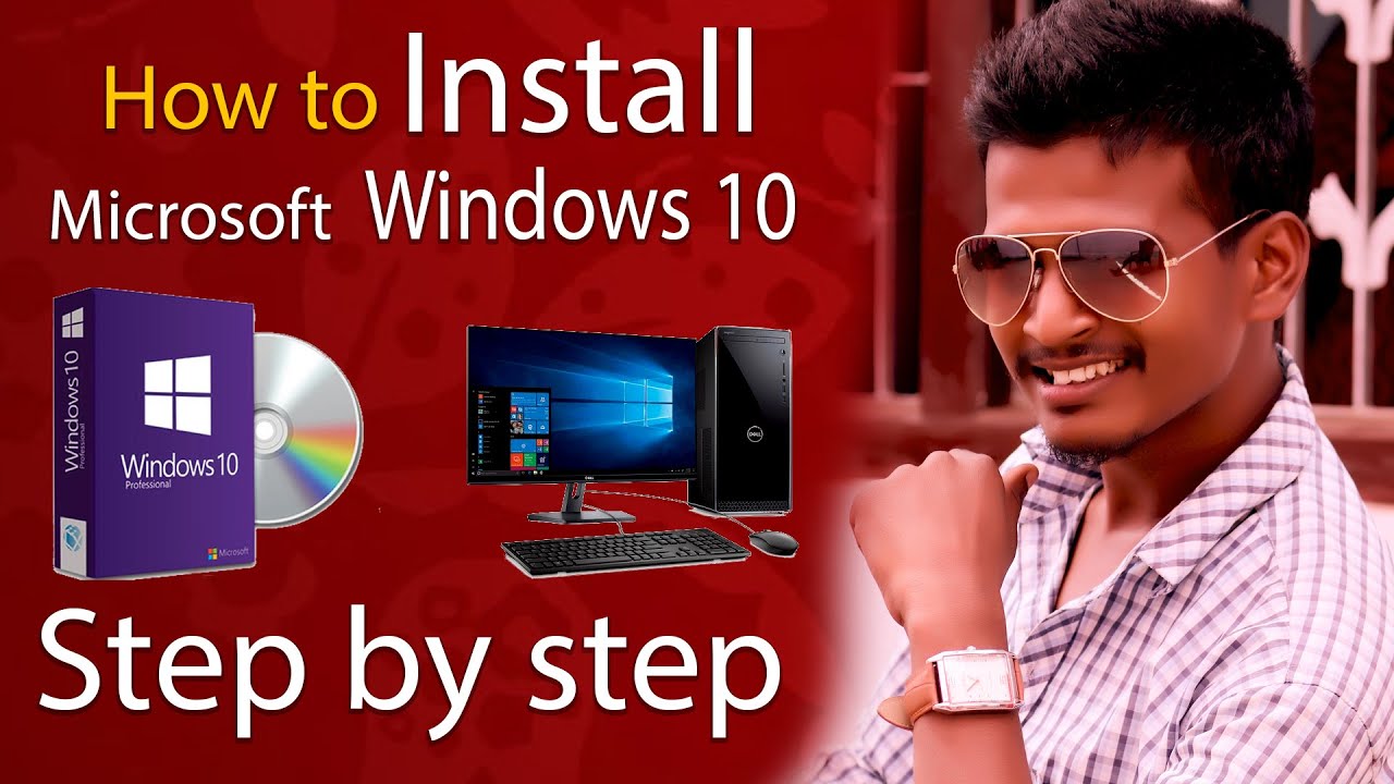 #MicrosoftWindows10#windows10 II Installing Microsoft Windows 10 on an ...