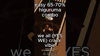 easy higuruma combo  #jjk #jjs #jujutsushenanigans #jujutsukaisen #roblox