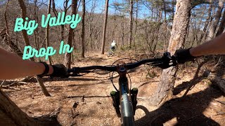 Big Valley Drop In Trail on Massanutten's Western Slope